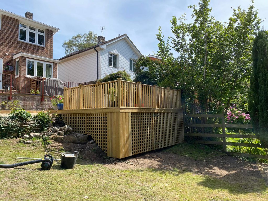 Elevated Decking