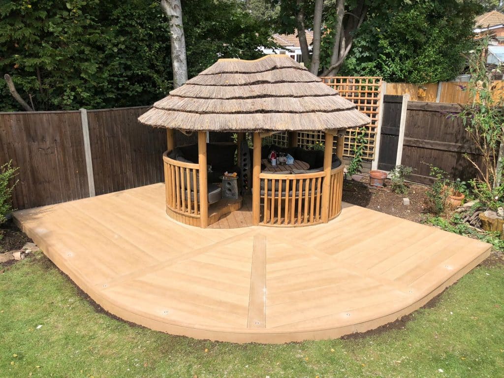 Millboard Golden Oak Decking | L.A. Landscapes